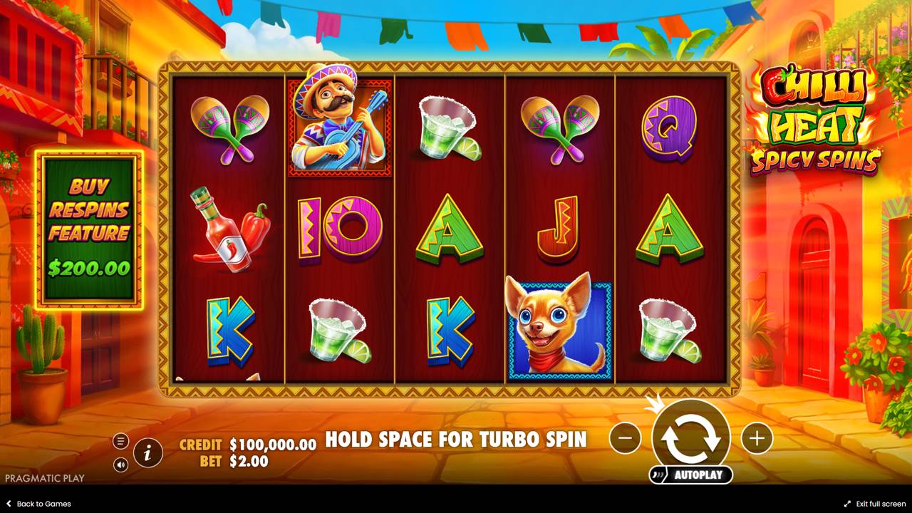 Chilli Heat Spicy Spins (Pragmatic Play) Image 2
